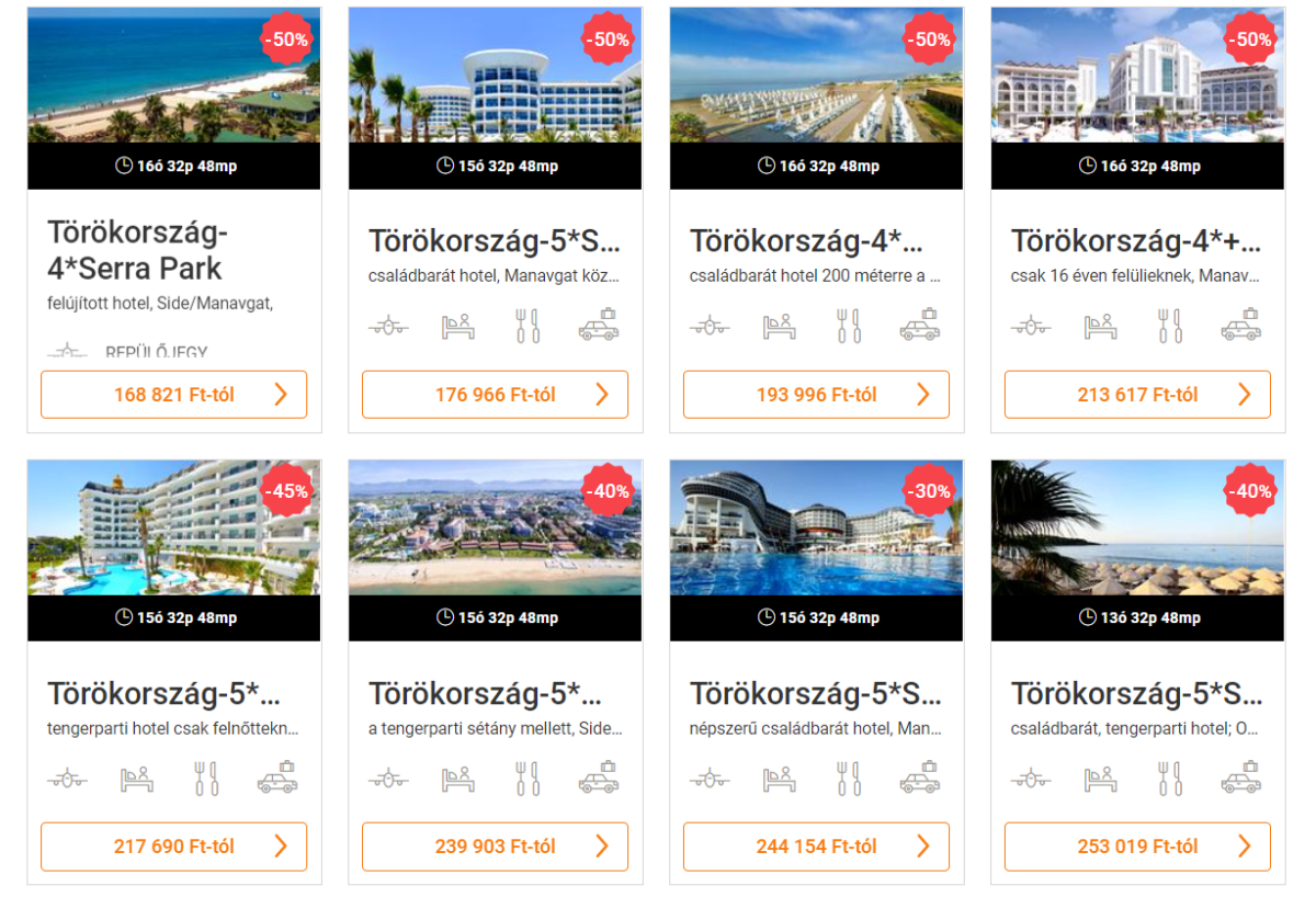 Törökország utazás